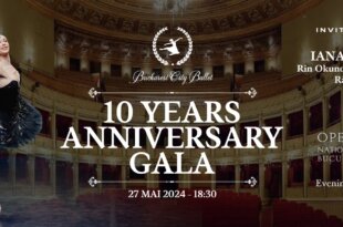 Bucharest City Ballet – 10th years anniversary gala